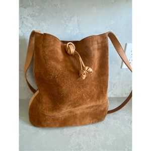 Able Suede Bucket Bag